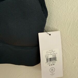 BLANQI Everday Ribbed Bralette
Color: Storm
Size: Small